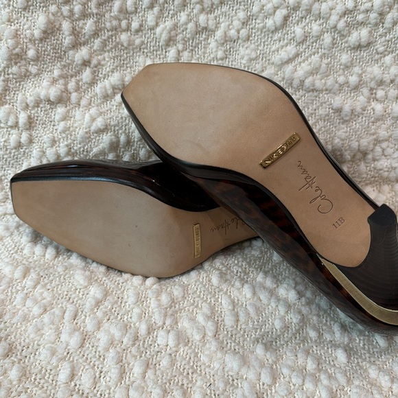 Cole Haan size 11 B brown leopard patent. Worn once. Nike Air technology - Picture 4 of 6